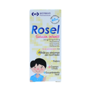 ROSEL INFANTIL PARACETAMO AMANTADINA CLORFENAMINA