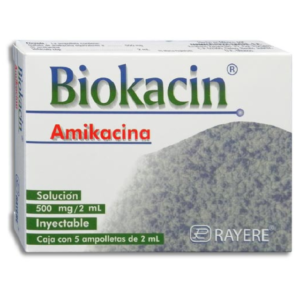 AMIKACINA RAYERE SOL 500MG