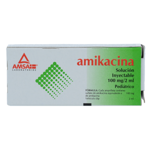 AMIKACINA AMSA 100 MG