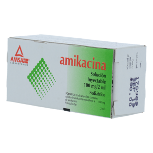 AMIKACINA AMSA 100 MG