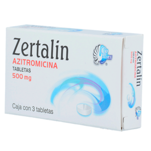 ZERTALIN AZITROMICINA TAB 500MG