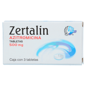 ZERTALIN AZITROMICINA TAB 500MG