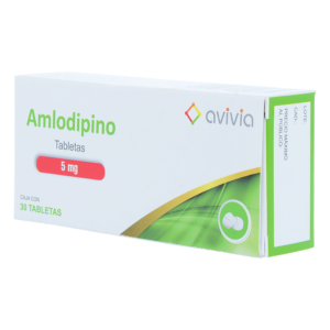 AMLODIPINO AVIVIA 30TAB 5MG