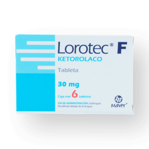 LOROTEC F KETOROLACO 30MG