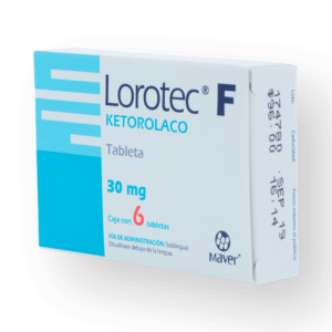 LOROTEC F KETOROLACO 30MG