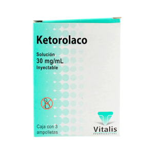 KETOROLACO VITALIS 30MG/1ML