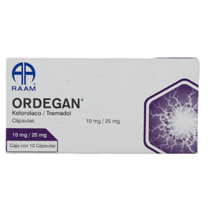 ORDEGAN KETOROLACO TRAMADOL CAPS