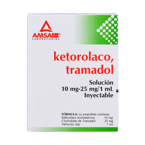 KETOROLACO TRAMADOL AMSA 10MG/25MG