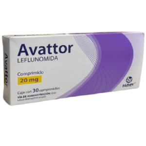 AVATTOR LEFLUNOMIDA COMPS 20MG