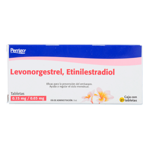 LEVONORGESTREL ETINILESTRADIOL PERRIGO 21TABS