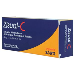 ZISUAL-C  LIDOCAINA HIDROCORTISONA  UNG 30G