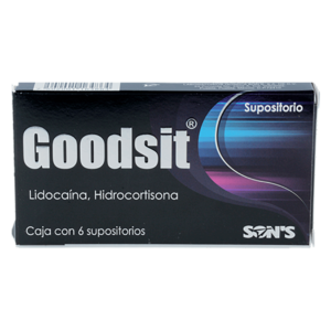 GOODSIT LIDOCAINA HIDROCORTISONA SUP