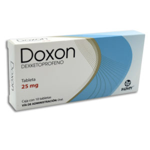 DOXON DEXKETOPROFENO 25MG