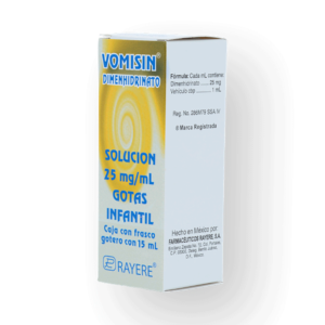 VOMISIN DIMENHIDRINATO INF 25MG/1ML