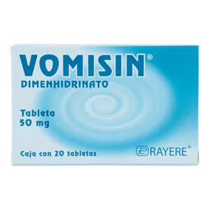 VOMISIN DIMENHIDRINATO TABS 50MG