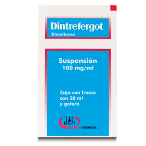 DINTREFERGOT DIMETICONA SOL100MG/ML