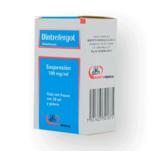 DINTREFERGOT DIMETICONA SOL100MG/ML