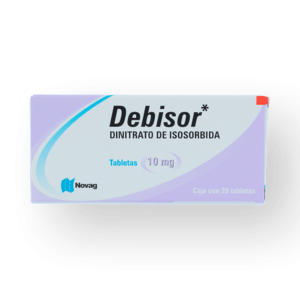 DEBISOR ISOSORBIDA TAB 10MG