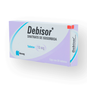 DEBISOR ISOSORBIDA TAB 10MG