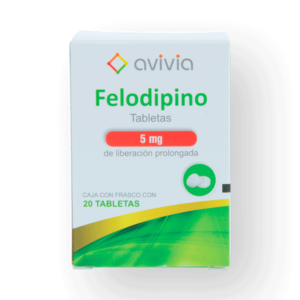 FELODIPINO AVIVIA TABS 5MG