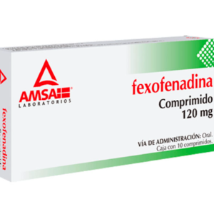 FEXOFENADINA AMSA TABS 120MG