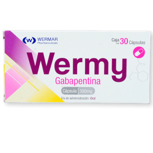 WERMY GABAPENTINA 300MG