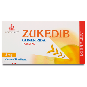 ZUKEDIB GLIMEPIRIDA TABS 2MG