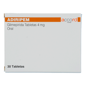 ADIRIPEM GLIMEPIRIDA TABS 4MG