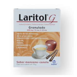 LARITOL G TE PARACETAMOL FENILEFRINA LORATADINA