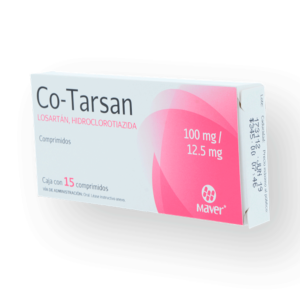 CO-TARSAN LOSARTAN HIDROCLOROTIAZIDA 100/12.5 MG