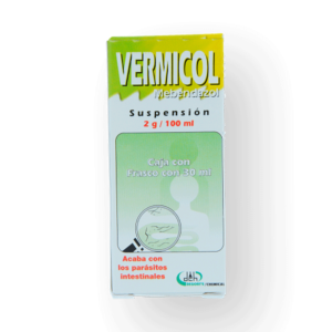 VERMICOL MEBENDAZOL SUS 2G/100ML