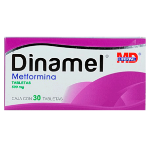 DINAMEL METFORMINA TABS 500MG