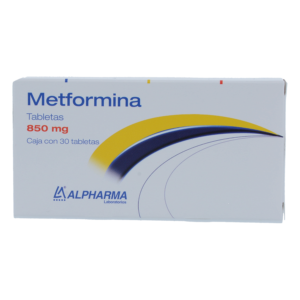 METFORMINA ALPHARMA TABS 850MG