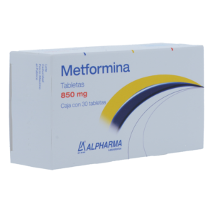 METFORMINA ALPHARMA TABS 850MG