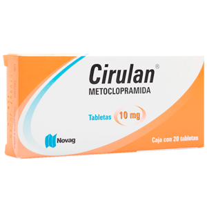 CIRULAN METOCLOPRAMIDA TABS 10MG