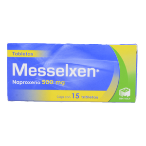 MESSELXEN NAPROXENO TABS 500MG