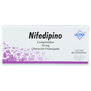 NIFEDIPINO ULTRA COMP 30MG