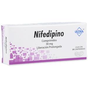 NIFEDIPINO ULTRA COMP 30MG