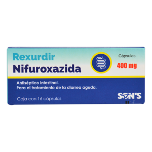 REXURDIR NIFUROXAZIDA CAPS 400MG